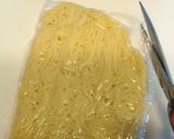 かた焼きそば 小松菜入り作り方3写真