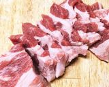 煮込むだけ。コクうま!ポークチャップ作り方1写真
