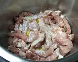 ホットクックで豚肉のマスタードクリーム煮作り方4写真