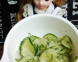 リカちゃん♡うなぎ？うざく風酢の物ᐝꕀᐝ作り方1写真