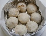 簡単！ちぎりパン☆クルミフルーツ＆自作型作り方6写真