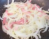 簡単カルボナーラ風クリームパスタ作り方4写真