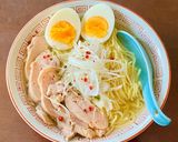 一石二鳥以上！鶏ハムと黄金の塩ラーメン作り方9写真
