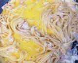 簡単カルボナーラ風クリームパスタ作り方7写真