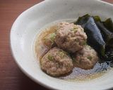 生ワカメと肉団子のさっと煮♪作り方7写真