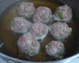 生ワカメと肉団子のさっと煮♪作り方5写真
