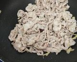 豚丼(バラ、冷しゃぶサラダ用を使って)作り方5写真