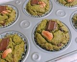 抹茶とチョコチップの米粉マフィン作り方6写真