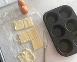 冷凍パイシートで簡単エッグタルト作り方1写真