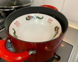 醤油ラーメンと白飯し作り方4写真