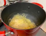 醤油ラーメンと白飯し作り方5写真