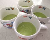 お豆腐で☆ヘルシーお抹茶ムース♪作り方7写真