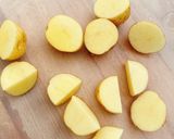 パプリカと新じゃが、玉ねぎのオーブン焼き作り方1写真