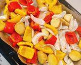 パプリカと新じゃが、玉ねぎのオーブン焼き作り方5写真