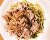 もやし豆苗ナムルの冷しゃぶのせ作り方4写真