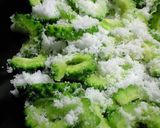 カリカリおやつ＊ゴーヤのかりんとう作り方4写真