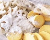 れんこんとさつまいもの甘辛和え作り方3写真