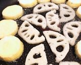 れんこんとさつまいもの甘辛和え作り方5写真