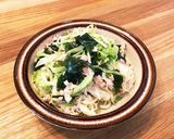 お好みドレッシングで食べるそーめんサラダ作り方2写真