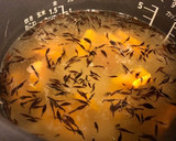 かぼちゃの梅ひじき粥作り方1写真