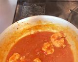 お店の味☆海老のトマトクリームパスタ作り方6写真