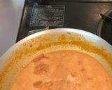 お店の味☆海老のトマトクリームパスタ作り方7写真