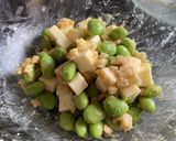 枝豆＆チーズ＆鰹節！ちくわボート作り方2写真