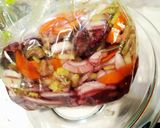 ラム肉の赤ワイン煮込み作り方1写真