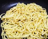 お豆腐でボリュームたっぷり焼きそば作り方2写真