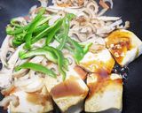 お豆腐でボリュームたっぷり焼きそば作り方5写真