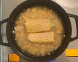 ストウブで炊く♫とうもろこしご飯作り方3写真