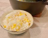 ストウブで炊く♫とうもろこしご飯作り方6写真