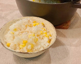 ストウブで炊く♫とうもろこしご飯作り方6写真