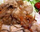 野菜の旨味で漬け込んだ生姜焼き作り方3写真