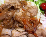 野菜の旨味で漬け込んだ生姜焼き作り方3写真