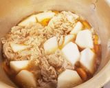 豚バラ肉とかぶの煮物♪作り方4写真