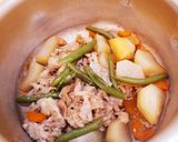 豚バラ肉とかぶの煮物♪作り方5写真
