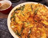 豚キムチーズニラチヂミ！作り方10写真