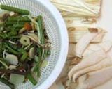 ★山菜パスタ～ゆず胡椒風味～　*Ym*作り方1写真