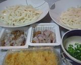 イカ納豆うどん作り方1写真