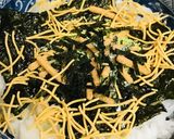 お茶漬けの素●味付海苔＆サラダ麵プラスで作り方1写真