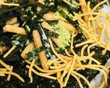 お茶漬けの素●味付海苔＆サラダ麵プラスで作り方2写真