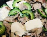 ゴーヤーチャンプルー＆ベビーリーフサラダ作り方2写真