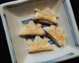 餃子の皮であんこ巻いちゃいました！作り方10写真