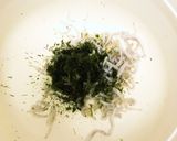 お弁当に！しらすと青のりの卵焼き作り方1写真