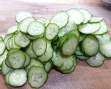 きゅうりと焼麩のカラシ酢和え作り方2写真