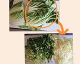 白菜と豆腐でふわっふわっのお好み焼き♪作り方1写真