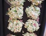 白菜と豆腐でふわっふわっのお好み焼き♪作り方3写真