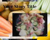 かぶズッキーニミルク煮(簡単)作り方9写真