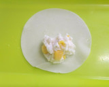 餃子の皮で白はんぺんとうもろこしマヨ揚げ作り方4写真